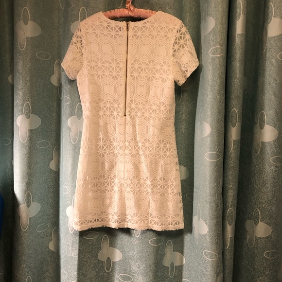 Lulus love you for eternity lace shift knee length dress, women size small - Picture 5 of 12